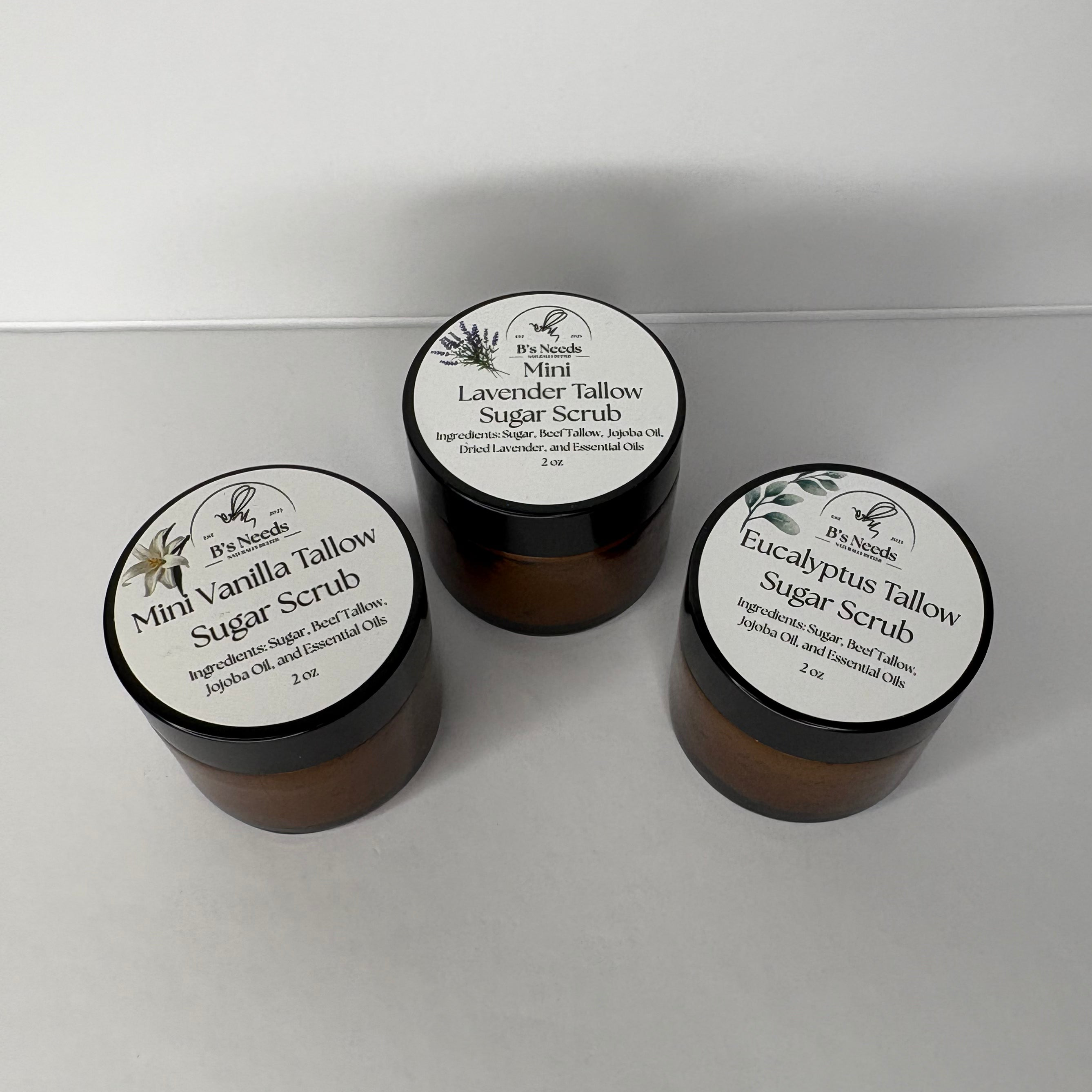 Mini Tallow Sugar Scrub