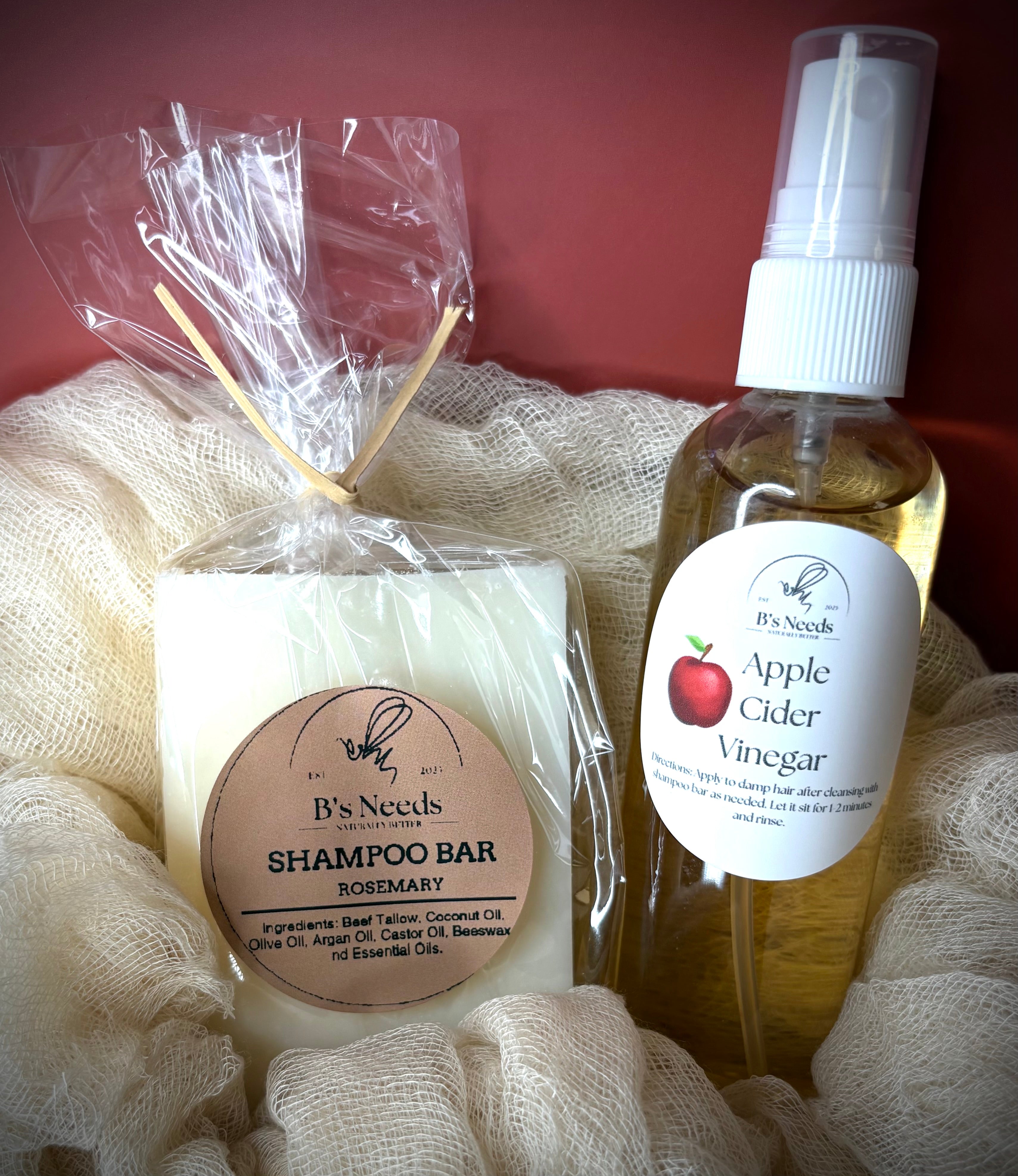 Shampoo Bar + ACV Rinse