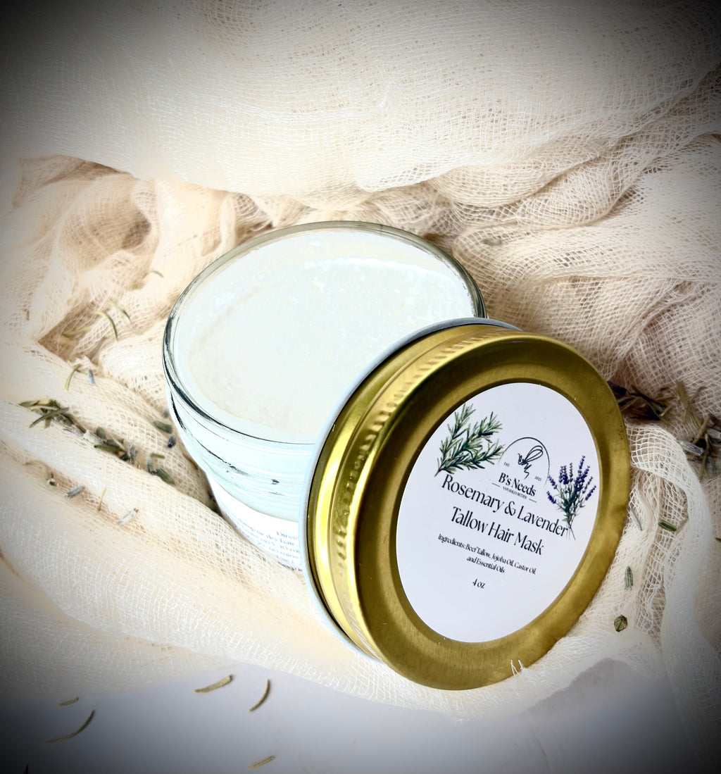 Rosemary & Lavender Tallow Hair Mask