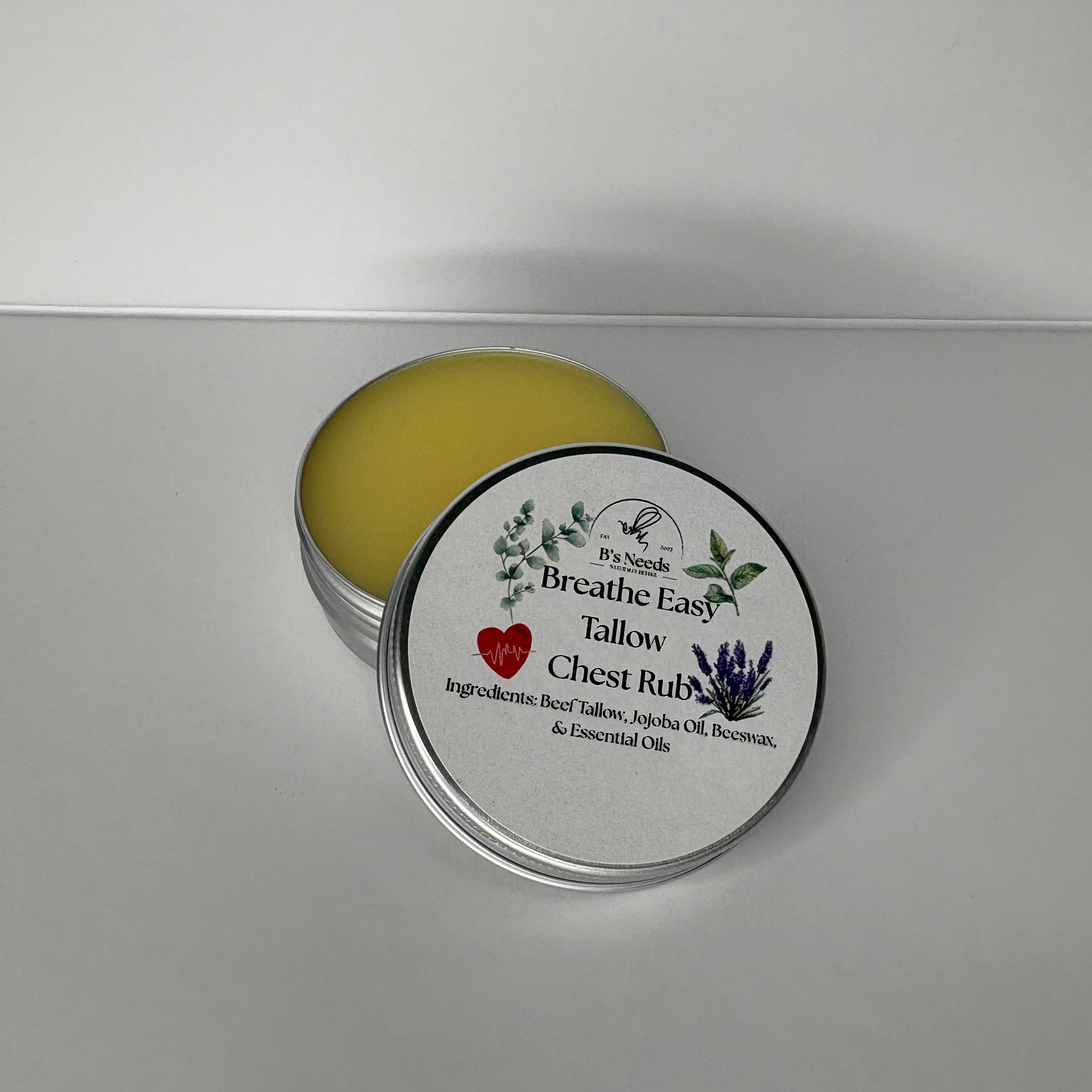 Breath Easy Tallow Chest Balm