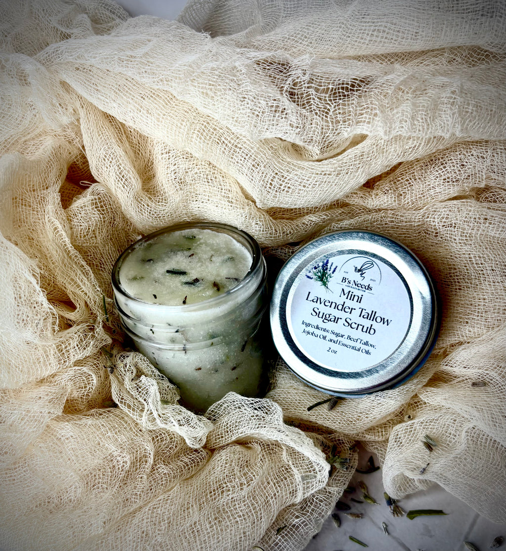 Mini Tallow Sugar Scrub