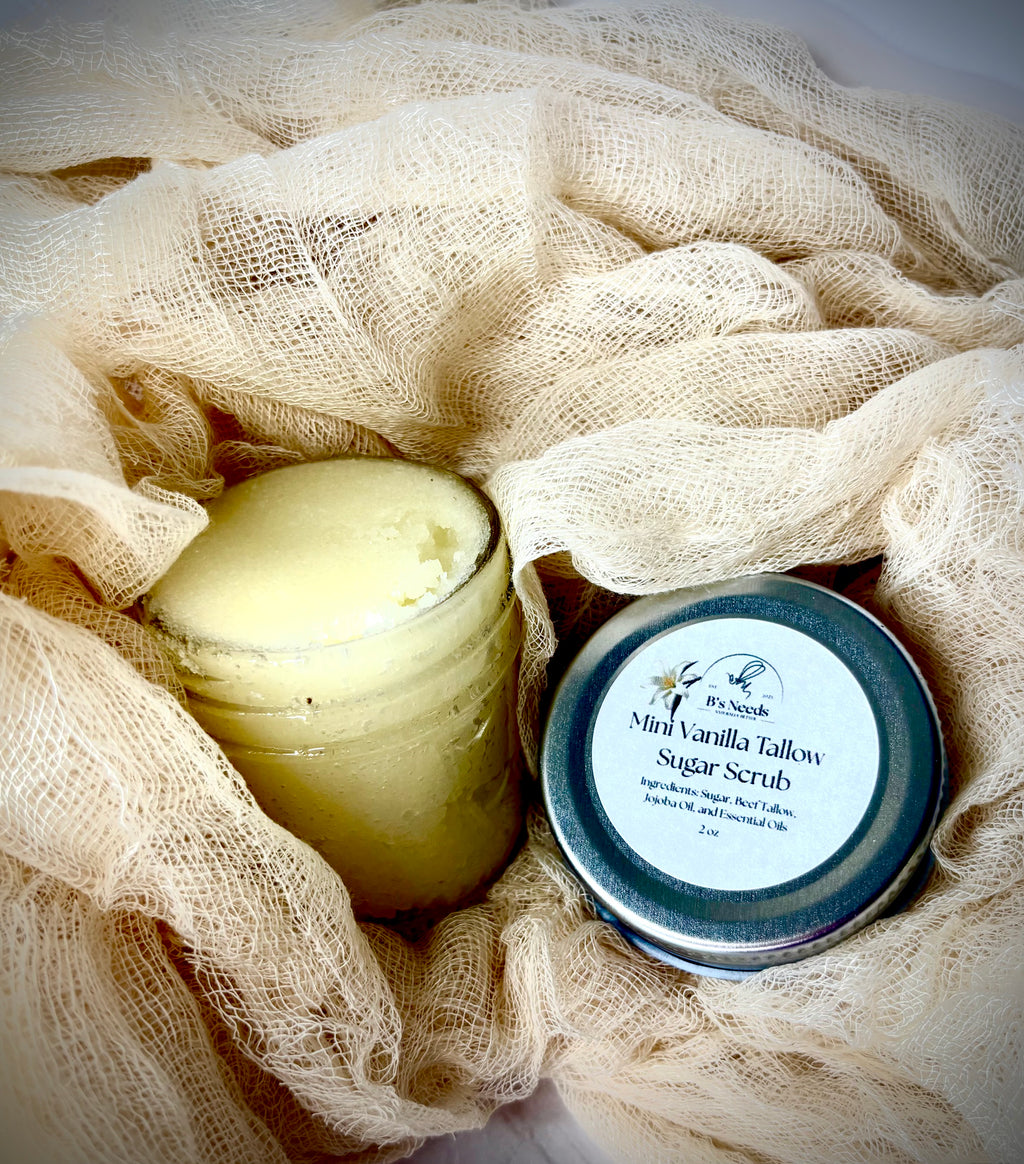 Mini Tallow Sugar Scrub