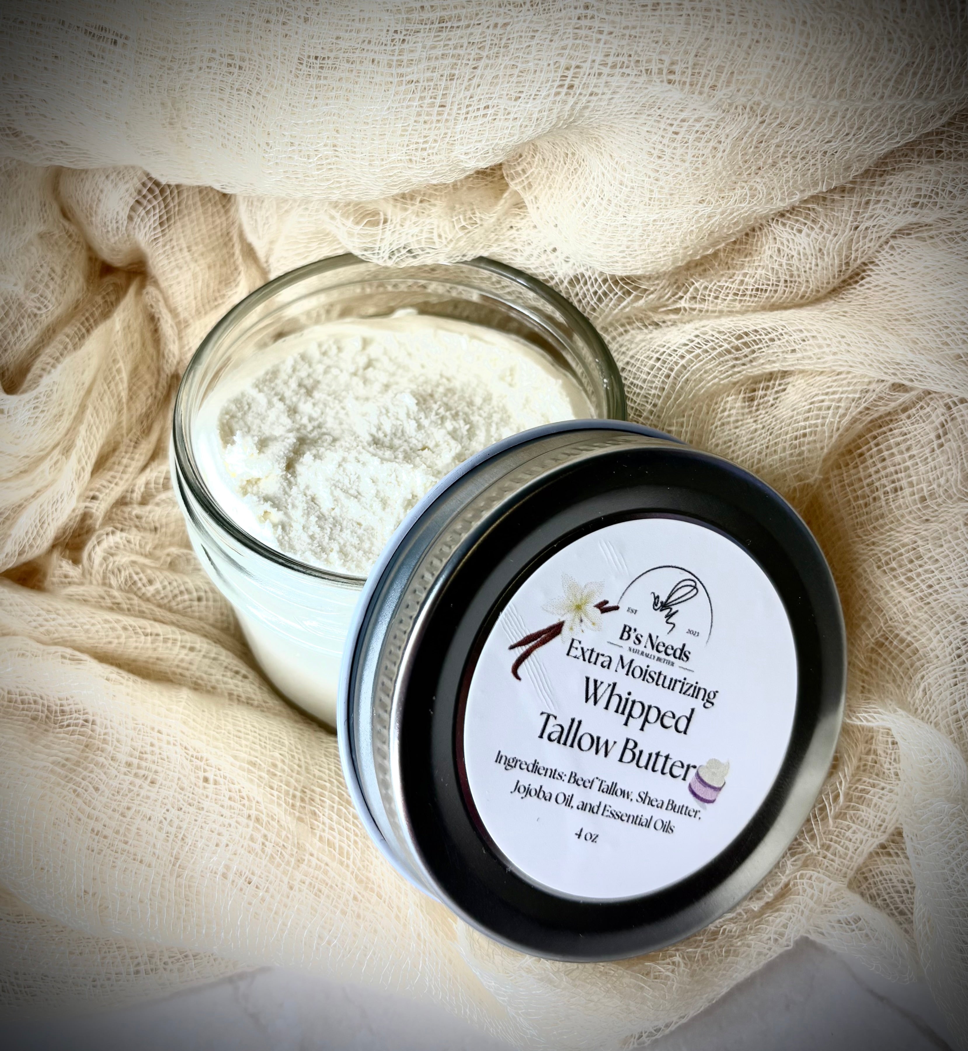 Extra Moisturizing Whipped Tallow Butter