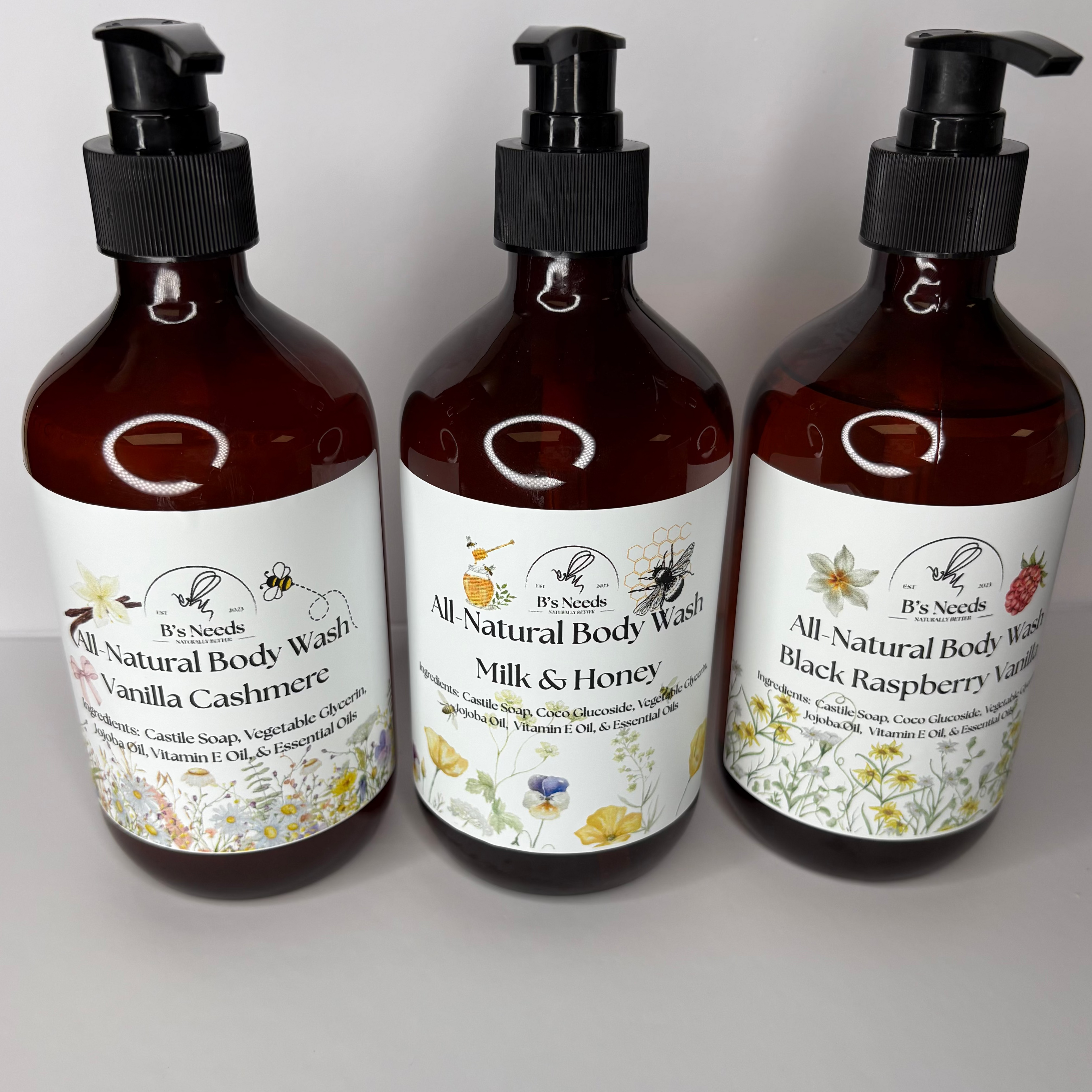 All Natural Body Wash