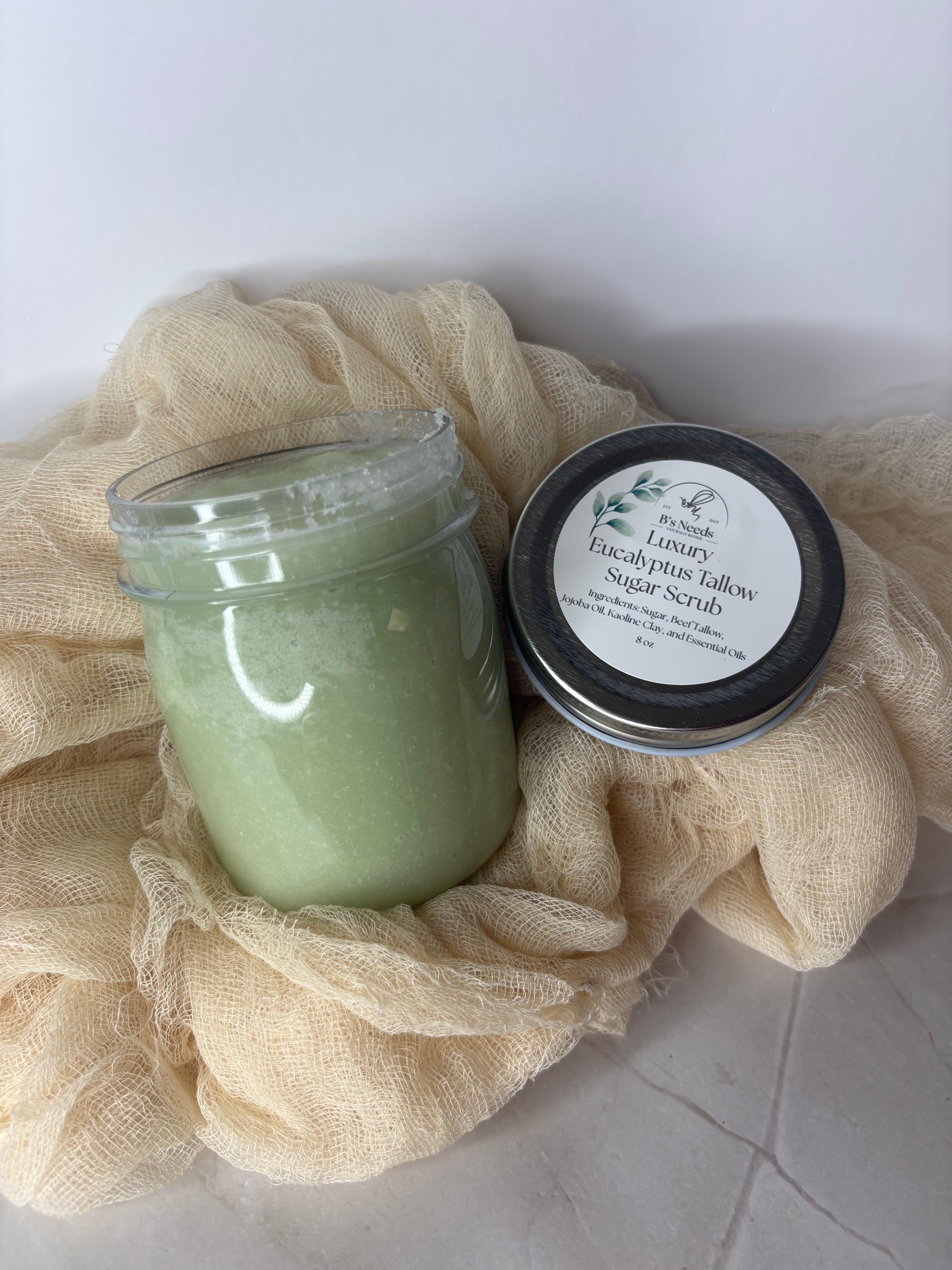 Luxury Tallow Sugar Scrub