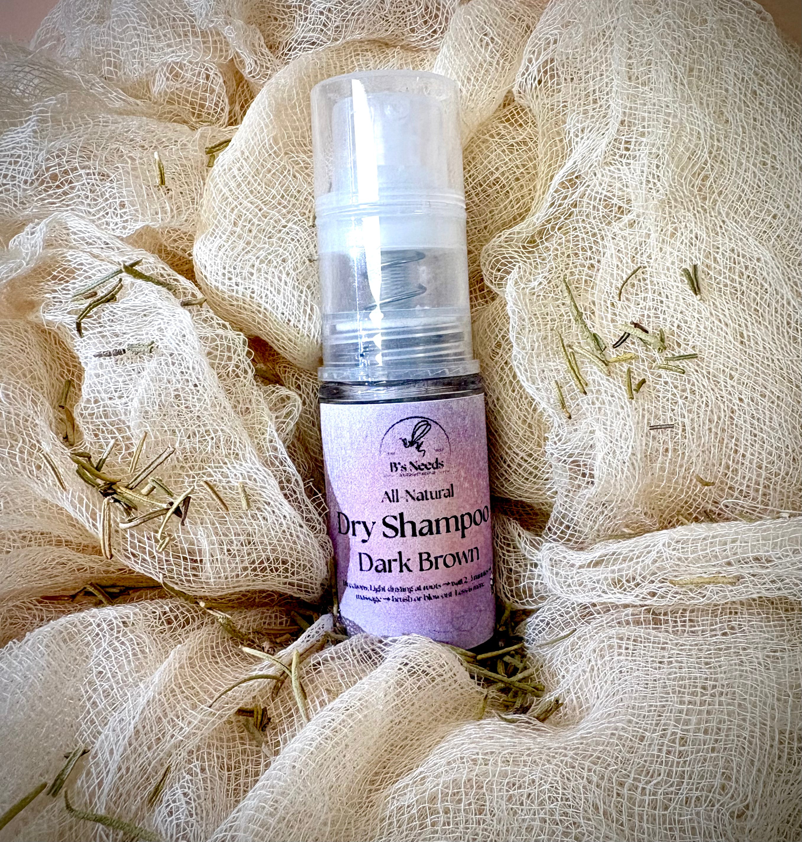 All-Natural Dry Shampoo Powder