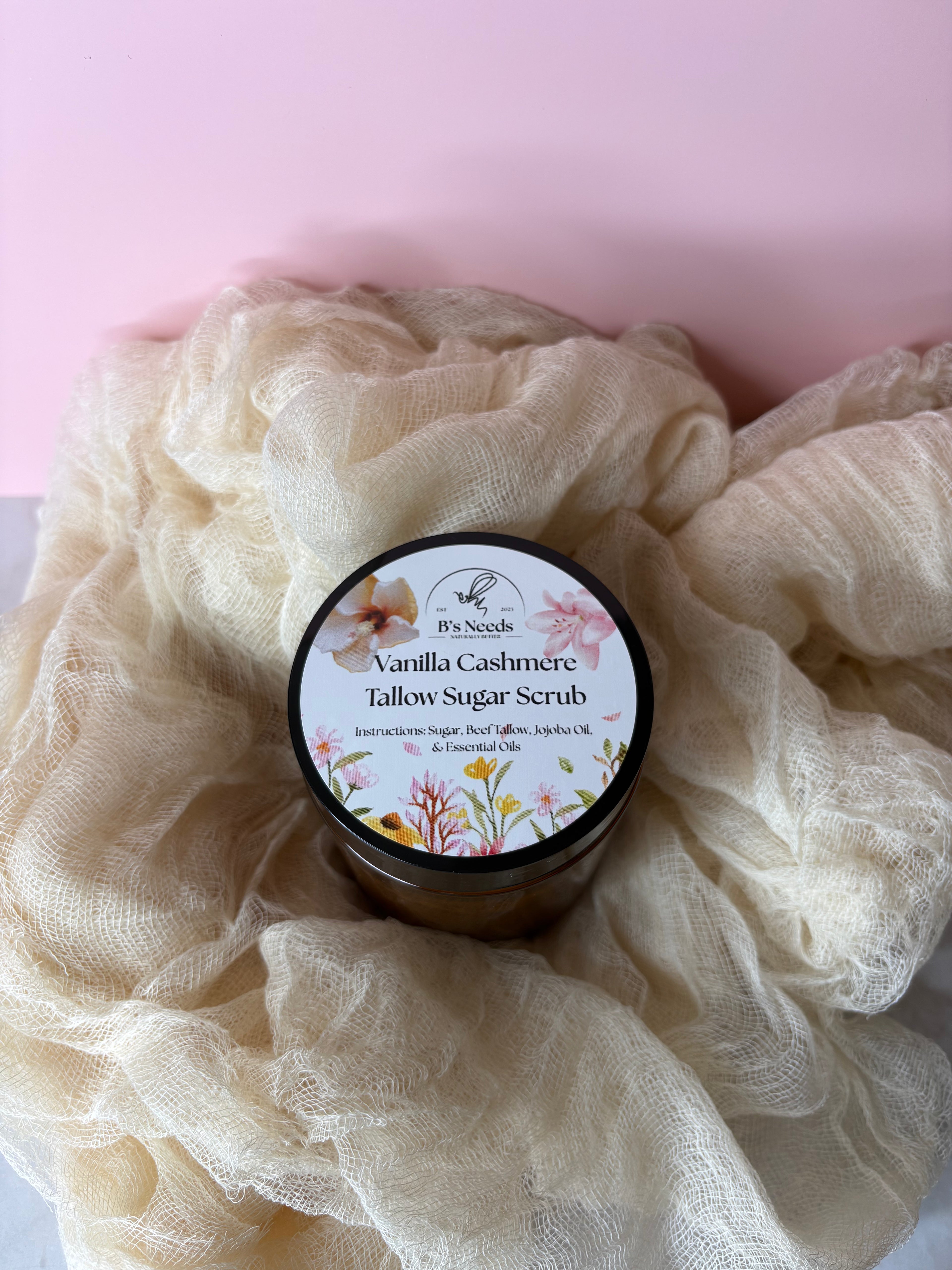 Spring Scents Tallow Sugar Scrub