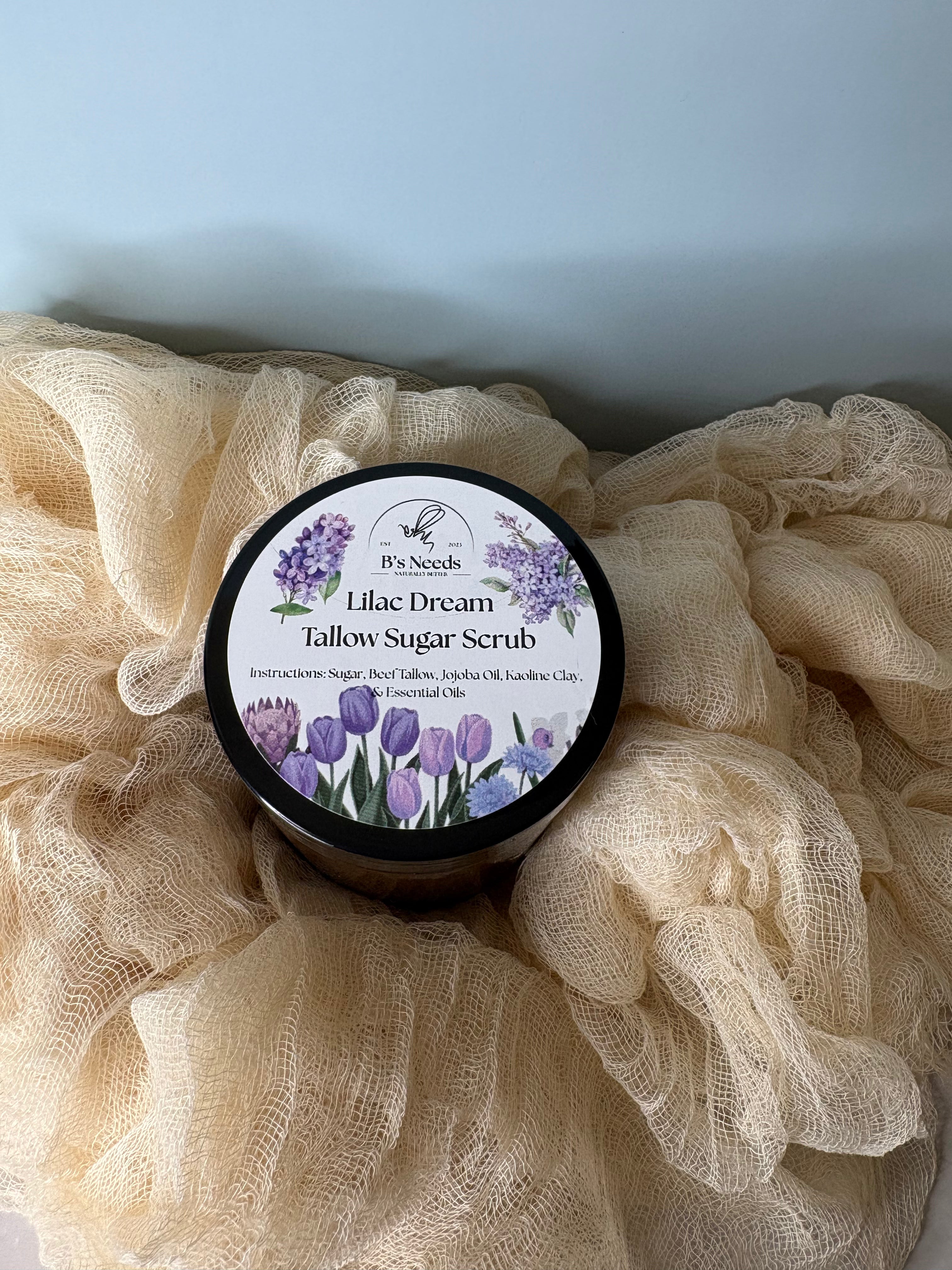 Spring Scents Tallow Sugar Scrub