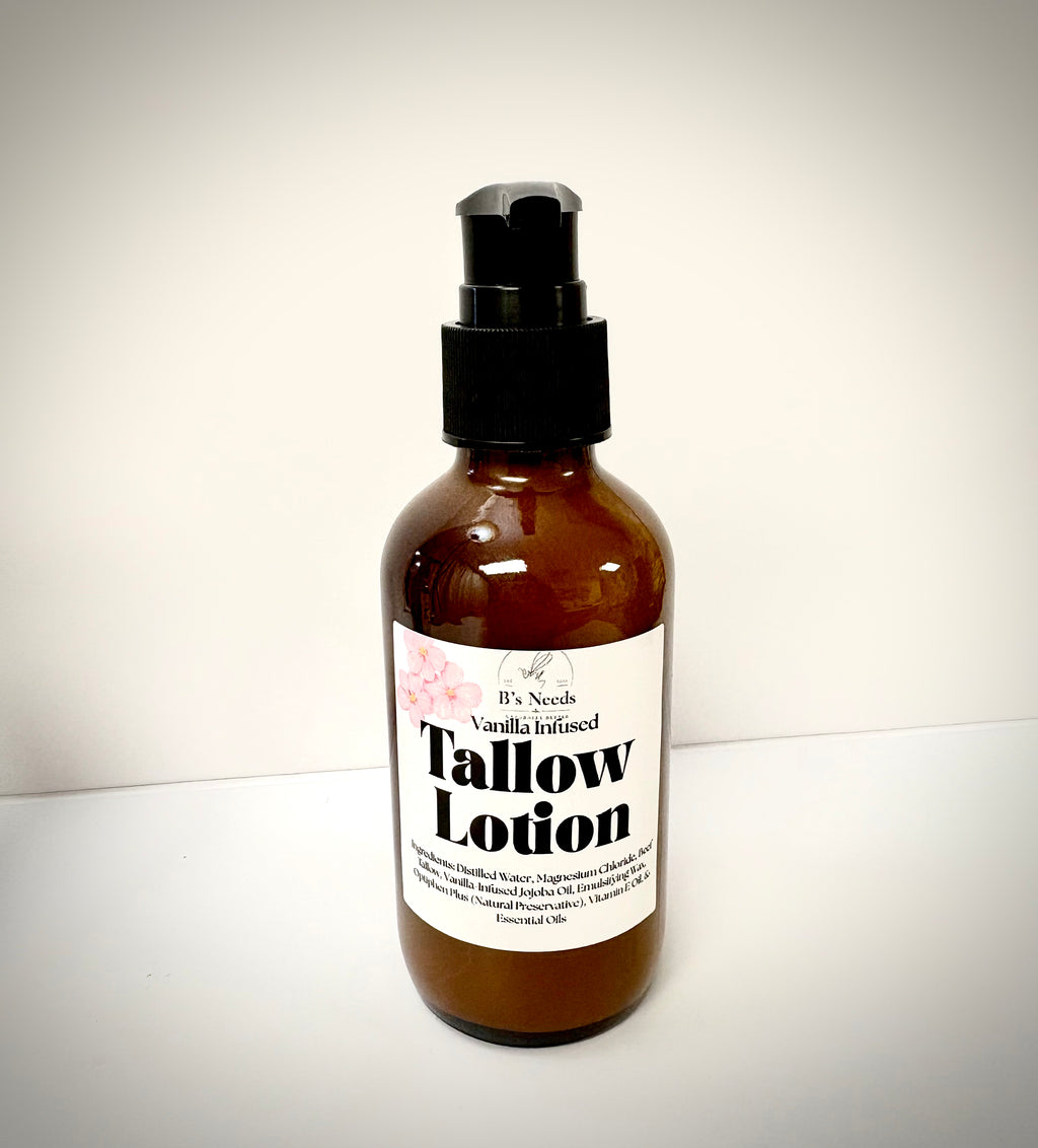 Tallow Lotion & Tallow & Magnesium Lotion